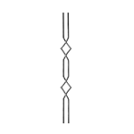 (C) INDITAL GD19/2 DOUBLE DIAMOND PICKET