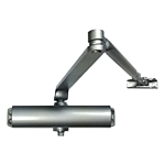 INTERNATIONAL #853 HYDRAULIC DOOR CLOSER - ALUMINUM FINISH (GH63) (6/CASE)