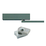 HEAVY DUTY PEDESTRIAN HYDRAULIC CLOSER W/DUAL VALVE ADJUSTMENTS CLOSING & LATCHING SPEEDS 311-RVLS INTNL.