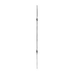 BALUSTER (39-1/2" H X 1/2" SQ.)