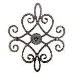 STEEL ROSETTE (20-1/2" X 17")