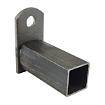 ECONOMY **PLAIN STEEL** SLIDE IN BRACKET (FITS 1.25" SQ X 16 GA TUBE)