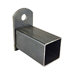 ECONOMY **PLAIN STEEL** SLIDE IN BRACKET (FITS 1.50" SQ. X 16 GA TUBE)