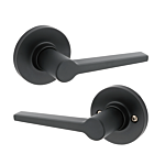 SAFELOCK KWIKSET "PASSAGE" LEVER US 514 (IRON BLACK) "DAYLON-ROUND" (SL1000DALRDTX514)