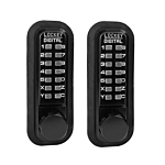 LOCKEY DOUBLE SIDED MECHANICAL DEAD BOLT (JET BLACK)
