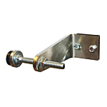 LOCKEY HEAVY DUTY GATE STOP - 1/4" THICK 304 S/S