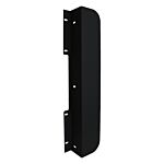 LOCKEY BLACK PANIC BAR LATCH PROTECTOR (23.5" L X 6" W X 2.5" D)