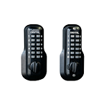 LOCKEY JET BLACK MECHANICAL DEADBOLT LOCK (DOUBLE SIDED)