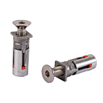 LOCINOX "QUICK-FIX" FIXATION BOLT W/HIGH PULLING RESISTANCE