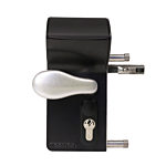 LOCINOX "VALENTINO" ELECTRONIC LOCK FOR 1-1/2" - 2" PROFILE (BLACK FINISH)