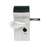 LOCINOX "VALENTINO" ELECTRONIC LOCK FOR 1-1/2" - 2" PROFILE (SILVER FINISH)