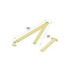 MAXIMUM LONG SWING ARM FOR MEGATRON SERIES - FOR 20FT OR  MORE SWING GATES