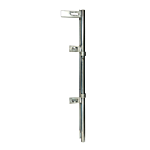 MIGHTY CANE BOLT - 1" DIA. X 32" LONG - EXTRA HEAVY DUTY (NON-HANDED) (ZINC PLATED)
