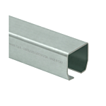 9'-10" LONG "HEAVY DUTY" GALVANIZED OVERHEAD TRACK (CUT OVTHD20 IN HALF)