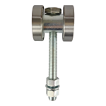 ECONOMY TRACK WHEEL ASSYMBLY ***SINGLE ROLLER***