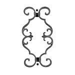 ALUMINUM PICKET CASTING (1/2" GAP)