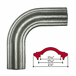 MALLEABLE IRON "CORNER BEND (2-1/4" WIDE)