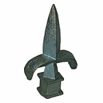 **PLAIN IRON** #218 CAST IRON SPEAR - 5/8" SQ HOLE