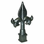 **PLAIN IRON** #227 CAST IRON SPEAR - 5/8" SQ HOLE