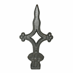 #255 3/4 CAST IRON SPEAR W/ 3/4" SQ. HOLE (#655 3/4)