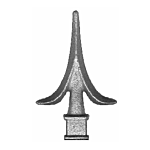 #280 3/4 CAST IRON SPEAR W/3/4" SQ. HOLE (670CF 3/4)