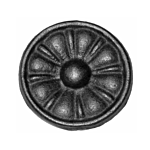 CAST IRON "ROSETTE" - 2-1/2