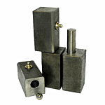 PR(S) "SQUARE" HEAVY DUTY BARREL HNGE (8" X 2" SQUARE)