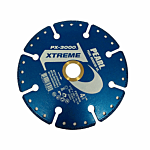 DIAMOND CUT-OFF WHEEL - 4.5 X .050 X 5/8 & 7/8 ARBOR PX-3000 BLUE WHEEL (PX3CW45)