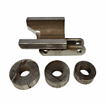 #2 & #4 CUTTER SET FOR NOTCHER (INCL 1-3/8,1-5/8,1-7/8 DIES&SADDLE)