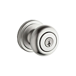 KWIKSET ULTRA "ENTRY" KNOB W/SMARTKEY US 26D (SATIN CHROME) "HANCOCK"