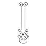 (052) INDITAL GD159/1 LARGE PANEL (39-1/2" H X 11-1/32" W)