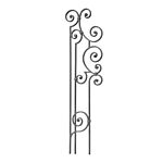 (052) INDITAL GD163/1 "RIGHT" LARGE PANEL (39-1/2" H X 11-1/32" W)