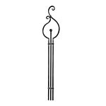(041) INDITAL GD39/1 ROUND BALUSTER (39-1/2" H X 1/2" DIA.)