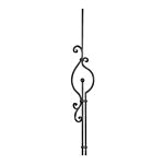 (041) INDITAL GD39/3 ROUND BALUSTER (39-1/2" H X 1/2" DIA.)