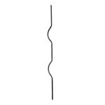 (088) INDITAL GD41/1 ROUND BALUSTER (39-1/2" H X 1/2" DIA.)