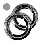 PR(S) GOOF RING X 26D (SATIN CHROME) ***SELL BY THE PAIR*** (8090X264)