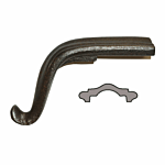 ECONOMY C.I. TONGUE - 45 DEG (1-3/4" WIDE CAP)