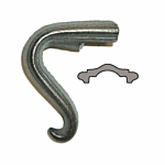 ECONOMY C.I. TONGUE - 90 DEG (1-3/4" WIDE CAP)