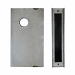 KEEDEX MORTISE LOCK BOX - NO TRIM HOLE (CYLINDER HOLE ONLY)