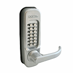 LOCKEY HEAVY DUTY "MECHANICAL" PASSAGE LEVER PANIC TRIM (FITS CAL-ROYAL 9800 SERIES PANIC) MARINE GRADE - NON HANDED