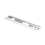 LOCINOX ALUMINUM ADAPTOR PLATE FOR LA, LM AND LS LOCKS. FOR ROUND 1 3/8"" - 2 3/8"" PROFILES (3019LA-S-C-V)