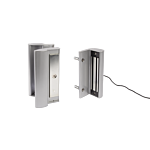 LOCINOX MAGLOCK KIT (600 LBS) 12/24 VDC W/HARDWARE & HANDLE (SILVER FINISH)