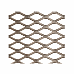 PLAIN STEEL" O/T OR FREIGHT EXPANDED METAL 4 X 8 - 3/4" X 9 GA. DIAMOND FLAT