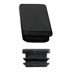 MULTI-GAUGE BOX(S) OF 100 PLASTIC PLUG - 1" X 2" RECT.