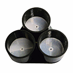 TRIPLE REFLECTOR FOR PHOTOCELL (3" DIA. X 3)