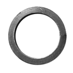 ****1/2" SQ. SOLID BAR**** STEEL RING - 3 1/2" O.D.