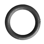 ****1/2" RD. SOLID BAR**** STEEL RING - 4" O.D.