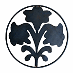 SILHOUETTE #117-18" "FLOWER" FLAME CUT