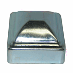 ***ZINC PLATED*** PRESSED STEEL POST CAP - 1"