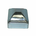 ***ZINC PLATED*** PRESSED STEEL POST CAP - 3/4"